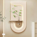 Entrance Decoration Wall Lamp Plant Ornaments Hanging Painting High-end Living Room Mural Light