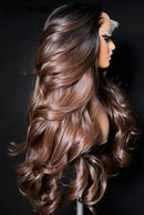 Glueless Wigs Human Hair Body Wave Wear And Go Frontal Wigs Lace PrePlucked With Baby Hair