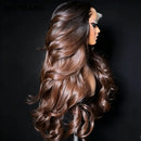 Glueless Wigs Human Hair Body Wave Wear And Go Frontal Wigs Lace PrePlucked With Baby Hair