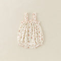 Summer Floral Baby Girl's Bodysuit Newborn Triangle Crawling Suit