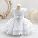 Sparkling Baby Girls Princess Dress Striped Summer Christmas Wedding 6M-4 Years