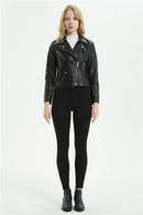 Autumn Women Tops Motorcycle Jacket Girls Short Jacket