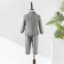 Boys Suit For Birthday 1 Year Clothes Set Baby Little Boy Children Formal Ceremony Tuxedo Dress Child