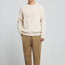 Knitted Casual Sweater Men Simple Knitwear Tops Pullover Male Solid Color Loose Sweater Autumn