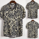 Men Shirts Holiday Breathable Party Pattern Regular Regular Length