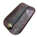 Thin Key Case Leather Drawstring Key Holder Mini Key Bag Small House Keys Organizer Wallet Pouch