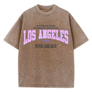 Womans T-Shirts Loose Tees Los Angeles Short Sleeve Summer Street Female Clothes