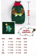 Christmas Puppy Dog Sweaters for Small Medium Dogs Cats Clothes Chihuahua Vest Soft party clothes Winter Warm Pet Turtleneck