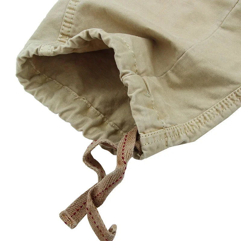 Men's Pant Cotton Long Length Straight Tactical Cargo Pant Men Camouflage