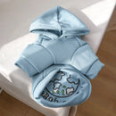 Small Dog Clothes Spring Autumn Cartoon Sweatshirt Cat Cute Hoodie Puppy Pullover Pug