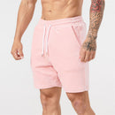 Corduroy Threaded Shorts Training Fitness Oversized Trousers Summer Hip Hop Bottoms Men Short Pants