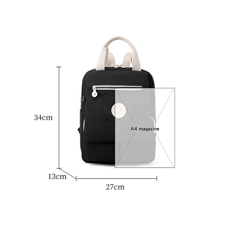 Women Backpack Designer Female Outdoor Travel Knapsack College Student Bags for Girls