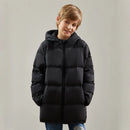 Autumn Winter Children's Down Jacket Boys Thickening White Duck Down Coats Kids Hooded Warm Bread Top Clothes
