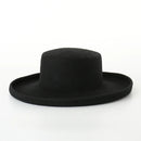 Classical Hat Flat Top Hats Warm Winter Wool Fedora Hats Brim Derby Ladies Hat