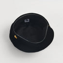 Women Stylish Black Velvet Octagonal Hat Flat Top Visor Caps
