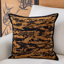 Luxury Chenille Jacquard Throw Pillowcase Decorative Cushion Cover 45x45cm Medieval Style Home Deco