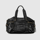 Women Shoulder Bags Retro Rivet Lady Handbags Luxury Soft Pu Leather Crossbody Bag