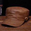 Beret Hat Genuine Leather  Bucket Caps Berets