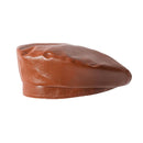 Girl Leather Beret Beanie Hat Cap Women Plain Beret Hats Solid Color Elegant Lady Artist Caps Belt Beanies