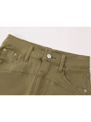 Women's Denim Skirt Vintage High Waist Mini Skirt Streetwear Girls Jean Skirt Summer Clothes