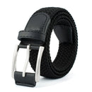 Woven Braided Belt for Junior Casual Jeans Pants Golf Belt Canvas Belt