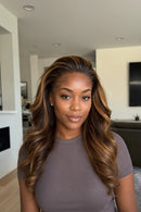 Wavy Human Hair Wig Inch 13x4 Lace Front Glueless Pre Plucked Baby Hair Wig for Women