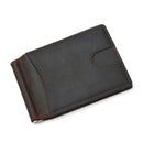 Simple Design Money Clip Wallet Money Purses Design Dollar Card Leather Men Thin Wallet