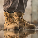 Men's High-top Desert Boots Outdoor Boots Indestructible Shoes Winter Safety Shoes