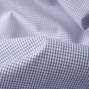 Spring Summer Cotton Short-sleeved Shirt Men's Business Casual Plaid