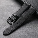 Luxury Leather Large Textured Handmade American Alligator Leather Strap Men Vintage Bracelet