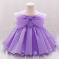 Baby girl pink sweet dress with girl dress and textured girl's clothing suitable for parties