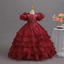 Girls Party Dresses Evening Dresses 4-12 Years Old Summer Girls Flower Girl Wedding Outfits