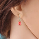 Drop Earrings for Women Elegant Dangle Ear Jewelry Wedding Party Trending Accessories