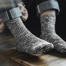 Retro Knitted Mid-calf Cotton Socks Casual Sports Sweat-absorbent Breathable Long Socks Same