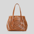 Hollow Small Tote Bag Designer Carving Women Handbags Luxury Shoulder Crossbody Bags Trend Summer Beach Bag