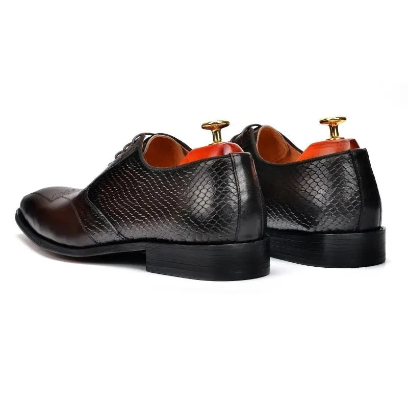 Oxford Men Dress Shoes Wedding Best Man Shoe Genuine Leather Office Formal Designer Shoes for Men