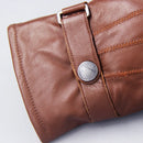 Genuine Leather Gloves For Men Winter Warm Real Men's Mittens Windproof Driving Riding Motorcycle Cycling