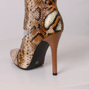 Winter Women Ankle Boots Pointed Toe High Stiletto Heels Lady Shoes