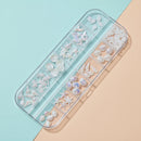 12 Grids Aurora Iridescence Conch Shells Star Nail Charms Summer DIY Nail Art Accessory Decorations