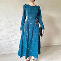 Elegant Dress For Women Slim Patchwork Dress Female