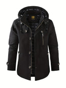 Vintage Winter Clothes for Men Jackets Mens Parkas Coat Down Light Parka Male Men's Cold