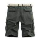 Men Cargo Shorts Multi Pocket Pants Summer Male Cotton Casual Tool Shorts Man Military Cargo Pants