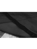 Autumn Women Tulle Skirt Black Vintage Casual Elegant High Waist Mesh Pleated Midi Skirts Female Loose Long Skirts