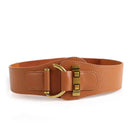 Women's Belt  and Versatile Elastic Waist Cincher Pairs with Coats Dresses
