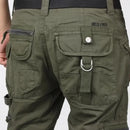 Men Cargo Military Style Tactical Pants Combat Pockets Outdoors Trouser Male