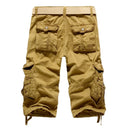 Camouflage Cargo Mens Shorts Summer Casual Cotton Military Camo Workout Bermuda Shorts For Men