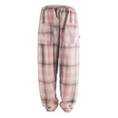 Woolen Twill Checkered Men Pants Autumn Winter Trousers Casual