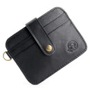 Men Genuine Leather Slim Wallet Male Small Purse Mini Money Bag Wallet