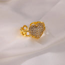 Rings For Women Open Female Ring Wedding Party Finger Jewelry Gift