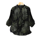 Women Blouse Shirts Oversized Casual Beach Holiday Lady Spring Autumn 3/4 Sleeve Tops